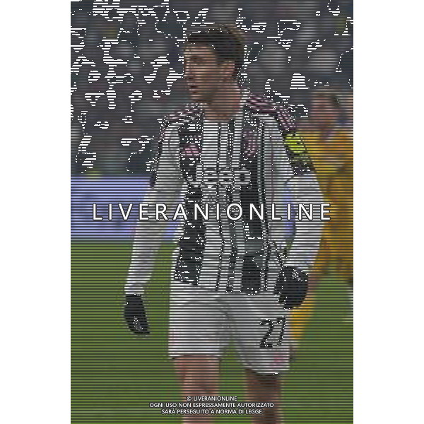 TVMV-Torino 02.12.2025 Allianz Stadium ©Manuela Viganti/Agenzia Aldo Liverani Juventus vs Udinese Ottavidi Finale Coppa Italia Frecciarossa 2025/2026 Nella foto: andrea cambiaso