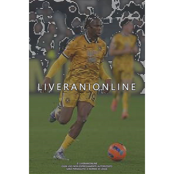 TVMV-Torino 02.12.2025 Allianz Stadium ©Manuela Viganti/Agenzia Aldo Liverani Juventus vs Udinese Ottavidi Finale Coppa Italia Frecciarossa 2025/2026 Nella foto: kingsley ehizibue