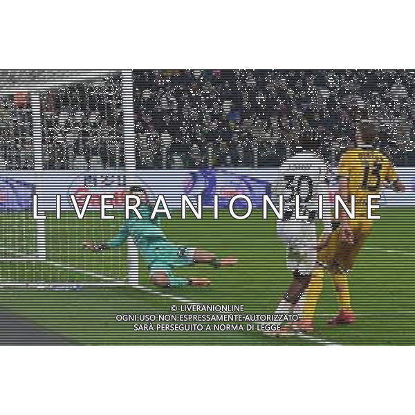 TVMV-Torino 02.12.2025 Allianz Stadium ©Manuela Viganti/Agenzia Aldo Liverani Juventus vs Udinese Ottavidi Finale Coppa Italia Frecciarossa 2025/2026 Nella foto: gol jonathan david annullato dal var