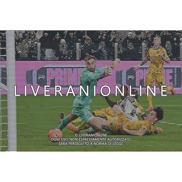 TVMV-Torino 02.12.2025 Allianz Stadium ©Manuela Viganti/Agenzia Aldo Liverani Juventus vs Udinese Ottavidi Finale Coppa Italia Frecciarossa 2025/2026 Nella foto: gol jonathan david