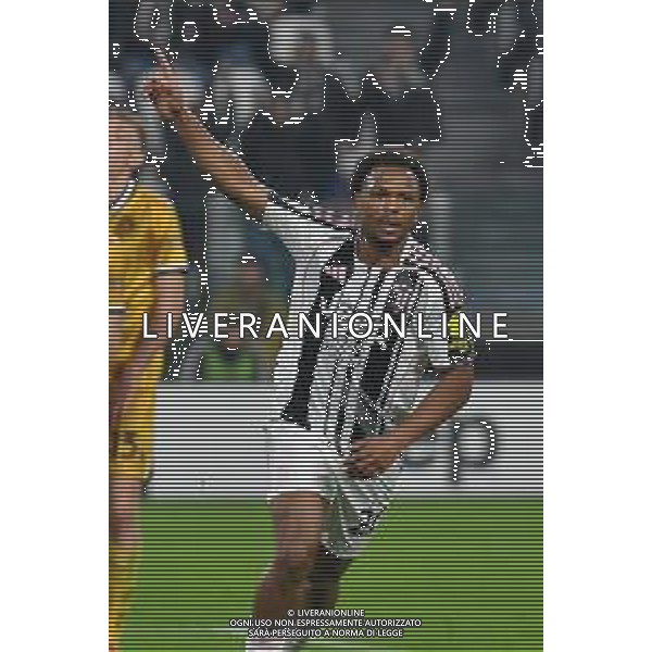 TVMV-Torino 02.12.2025 Allianz Stadium ©Manuela Viganti/Agenzia Aldo Liverani Juventus vs Udinese Ottavidi Finale Coppa Italia Frecciarossa 2025/2026 Nella foto: esultanza lois openda prima che il var annullasse il gol