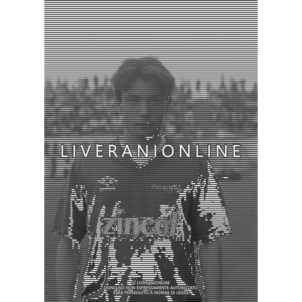 NEG-31-05-1992 MONZA -CAMPONATO D CALCIO SERIE C MONZA-CHIEVO 1-1 NELLA FOTO MASSIMO BRAMBILLA AG ALDO LIVERANI SAS