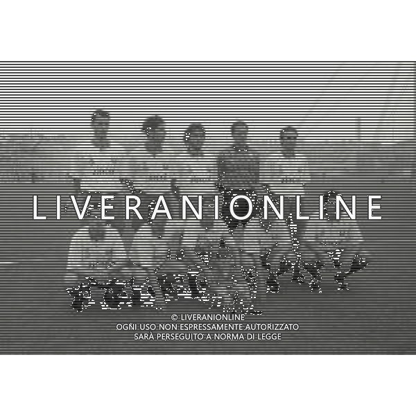 NEG-31-05-1992 MONZA -CAMPONATO D CALCIO SERIE C MONZA-CHIEVO 1-1 NELLA FOTO FORMAZIONE DEL MONZA 1992 AG ALDO LIVERANI SAS