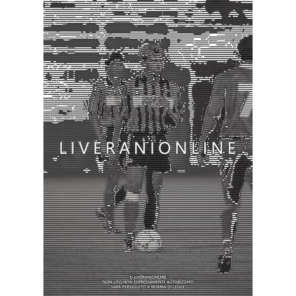 NEG-25-08-1991 MONZA- COPPA ITALIA RITORNO MONZA-PISA 0-1 NELLA FOTO ALVISE ZAGO AG ALDO LIVERANI SAS