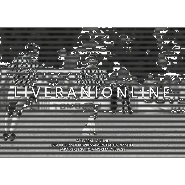 NEG-1991-1992 VILLAR PEROSA PARTITA AMICHEVOLE JUVENTUS A -VILLAR PEROSA NELLA FOTO EUGENIO CORINI AG ALDO LIVERANI SAS