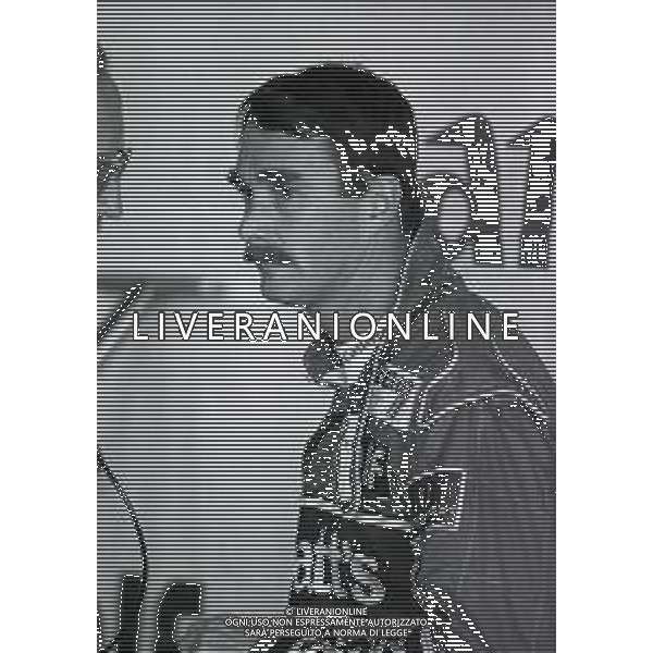 NEG-12-09-1993 MONZA GRAN PREMIO D\'ITALIA F1 NELLA FOTO NIGEL MANSELL AG ALDO LIVERANI SAS