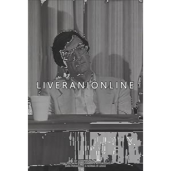 NEG-RETROSPETTIVA CARLO LIZZANI REGISTA NELLA FOTO CARLO LIZZANI REGISTA A VENEZIA NELL\'ANNO 1980 AG ALDO LIVERANI SAS  