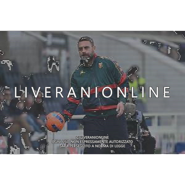 TVRG Atalanta vs Genoa nella foto Daniele De Rossi allenatore Genoa Bergamo 03-12-2025 New Balance Arena - Stadio di Bergamo Atalanta vs Genoa Coppa Italia Frecciarossa - ottavi di finale foto Roberto Garavaglia/Agenzia Aldo Liverani sas