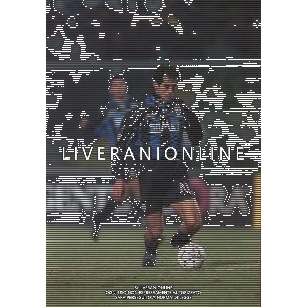 NEG COL- 26-11-1999 CAMPONATO DI CALCIO SERIE B ATALANTA-GENOA 1-0 NELLA FOTO NICOLA CACCIA AG ALDO LIVERANI SAS