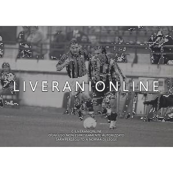 NEG-27-10-1983 MILANO GARA DI ANDATA COPPA ITALIA INTER-LUCCHESE 2-0 NELLA FOTO RUBEN SOSA E BRUNO RUSSO AG ALDO LIVERANI SAS