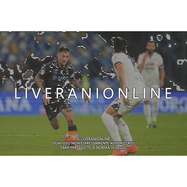 TVPM Napoli, Cagliari, Coppa Italia Nella Foto: Matteo Politano Foto Mosca, Ag.Liverani -TVPM Napoli - Cagliari Coppa Italia Ottavi di Finale 03.12.2025