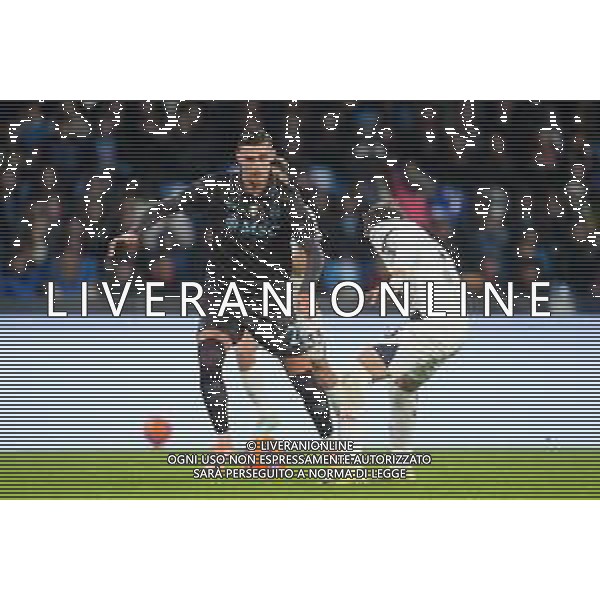 TVPM Napoli, Cagliari, Coppa Italia Nella Foto: Lorenzo Lucca Foto Mosca, Ag.Liverani -TVPM Napoli - Cagliari Coppa Italia Ottavi di Finale 03.12.2025