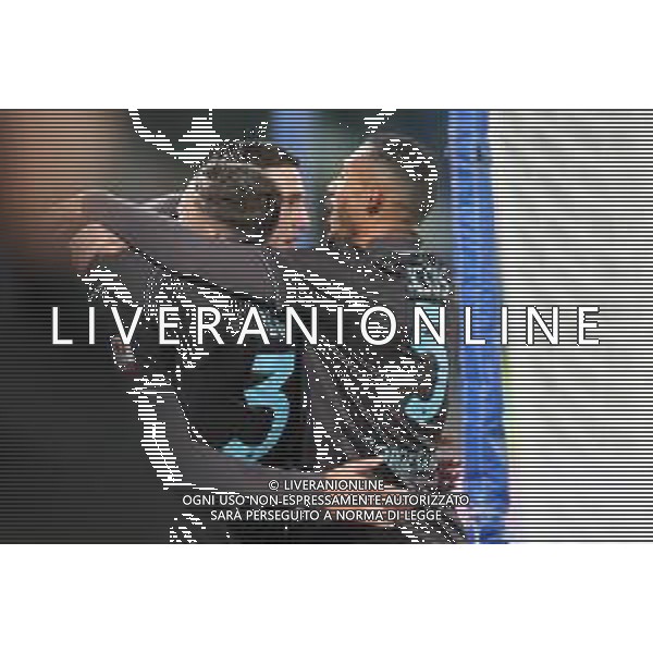 TVPM Napoli, Cagliari, Coppa Italia Nella Foto: esultanza Lorenzo Lucca Foto Mosca, Ag.Liverani -TVPM Napoli - Cagliari Coppa Italia Ottavi di Finale 03.12.2025