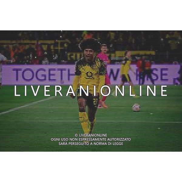 Torjubel zum 3:2 durch Karim Adeyemi #27 (Borussia Dortmund), Borussia Dortmund vs. VfB Stuttgart, Fussball, 1. Bundesliga, 11. Spieltag, 22.11.2025 DFB regulations prohibit any use of photographs as image sequences and/or quasi-video / action press AG KARMAPRESS-AG ALDO LIVERANI SAS