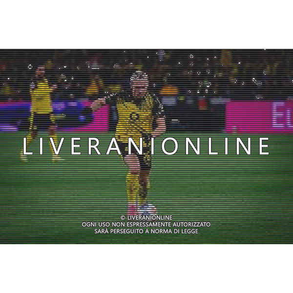 Julian Ryerson #26 (Borussia Dortmund), Borussia Dortmund vs. VfB Stuttgart, Fussball, 1. Bundesliga, 11. Spieltag, 22.11.2025 DFB regulations prohibit any use of photographs as image sequences and/or quasi-video / action press AG KARMAPRESS-AG ALDO LIVERANI SAS