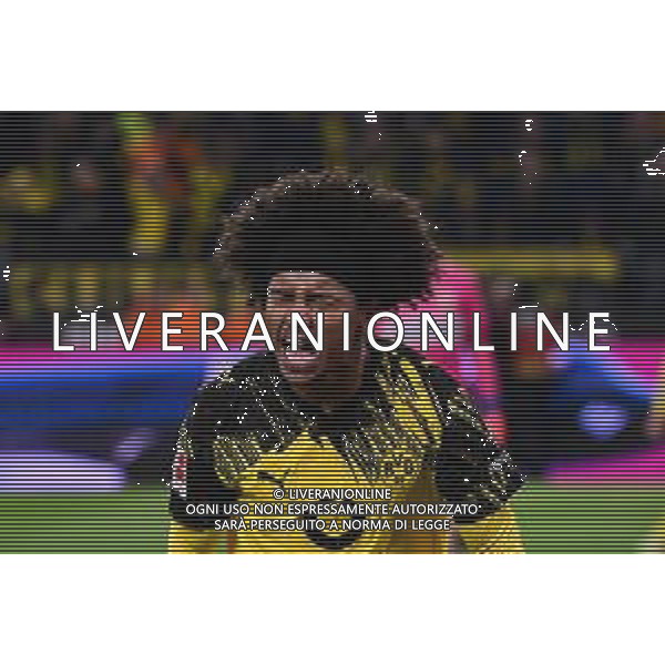 Torjubel zum 3:2 durch Karim Adeyemi #27 (Borussia Dortmund), Borussia Dortmund vs. VfB Stuttgart, Fussball, 1. Bundesliga, 11. Spieltag, 22.11.2025 DFB regulations prohibit any use of photographs as image sequences and/or quasi-video / action press AG KARMAPRESS-AG ALDO LIVERANI SAS