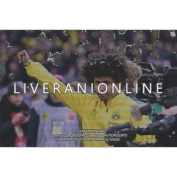 Karim Adeyemi #27 (Borussia Dortmund), Borussia Dortmund vs. VfB Stuttgart, Fussball, 1. Bundesliga, 11. Spieltag, 22.11.2025 DFB regulations prohibit any use of photographs as image sequences and/or quasi-video / action press AG KARMAPRESS-AG ALDO LIVERANI SAS