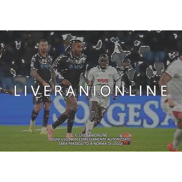 TVPM Napoli, Cagliari, Coppa Italia Nella Foto: Juan Jesus, Zito Luvumbo Foto Mosca, Ag.Liverani -TVPM Napoli - Cagliari Coppa Italia Ottavi di Finale 03.12.2025