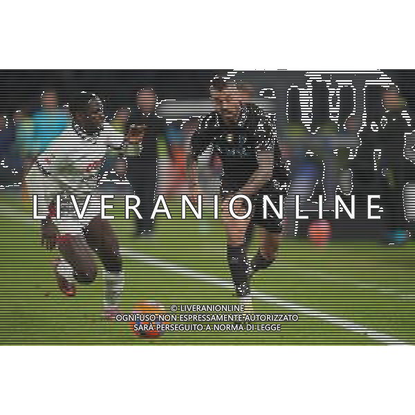 TVPM Napoli, Cagliari, Coppa Italia Nella Foto: Zito Luvumbo, Leonardo Spinazzola Foto Mosca, Ag.Liverani -TVPM Napoli - Cagliari Coppa Italia Ottavi di Finale 03.12.2025