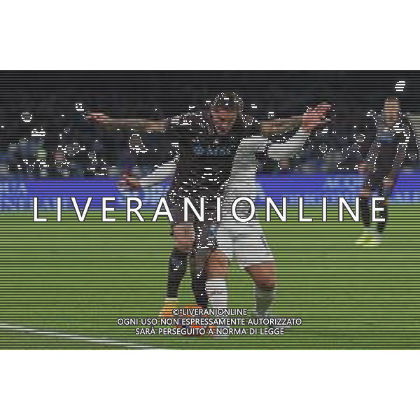 TVPM Napoli, Cagliari, Coppa Italia Nella Foto: Pasquale Mazzocchi Foto Mosca, Ag.Liverani -TVPM Napoli - Cagliari Coppa Italia Ottavi di Finale 03.12.2025