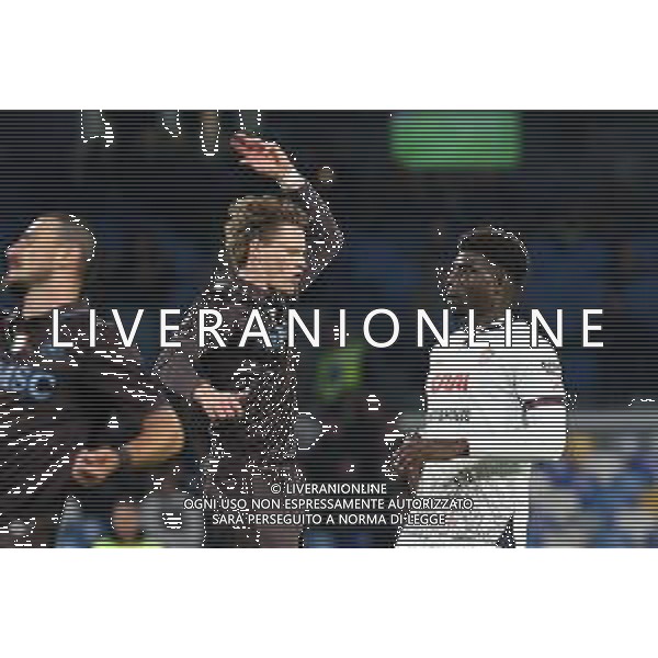 TVPM Napoli, Cagliari, Coppa Italia Nella Foto: Scott Francis Mctominay disperazione Foto Mosca, Ag.Liverani -TVPM Napoli - Cagliari Coppa Italia Ottavi di Finale 03.12.2025