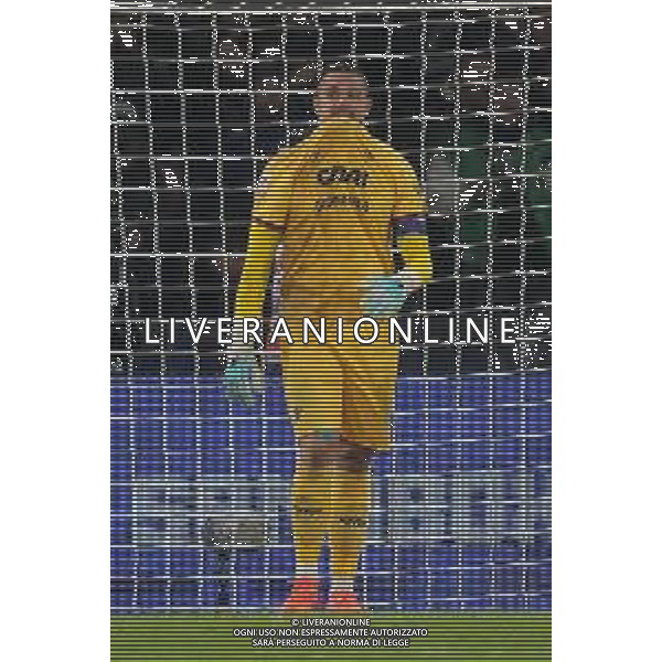 TVPM Napoli, Cagliari, Coppa Italia Nella Foto: delusione Elia Caprile Foto Mosca, Ag.Liverani -TVPM Napoli - Cagliari Coppa Italia Ottavi di Finale 03.12.2025