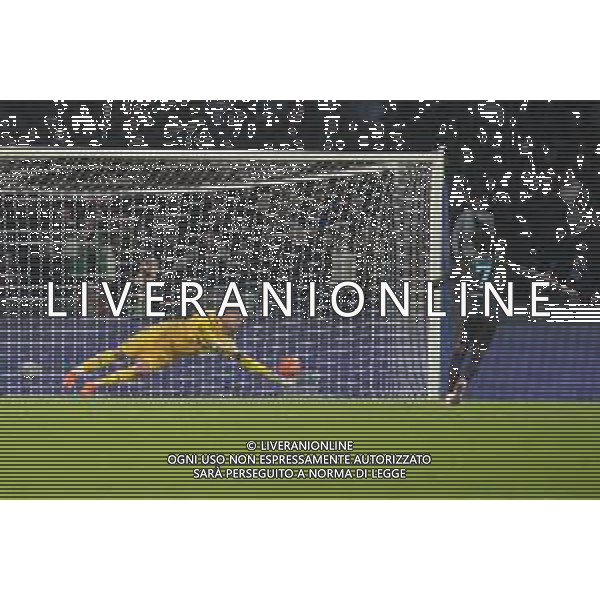 TVPM Napoli, Cagliari, Coppa Italia Nella Foto: rigore David Neres Foto Mosca, Ag.Liverani -TVPM Napoli - Cagliari Coppa Italia Ottavi di Finale 03.12.2025