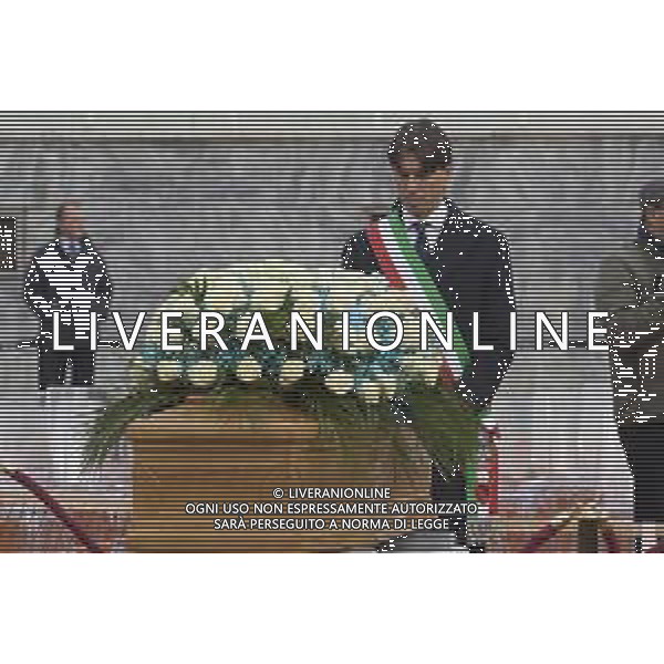 Roma 03 Dicembre 2025 Camera Ardente in onore di Nicola Pietrangeli, allestita al Foro Italico di Roma nello stadio a lui nominato. Nella Foto: Alessandro Onorato Foto Credit: Andrea Bracaglia- AGENZIA ALDO LIVERANI SAS