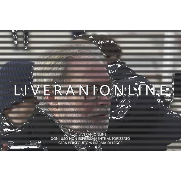 Roma 03 Dicembre 2025 Camera Ardente in onore di Nicola Pietrangeli, allestita al Foro Italico di Roma nello stadio a lui nominato. Nella Foto: Filippo Pietrangeli Foto Credit: Andrea Bracaglia- AGENZIA ALDO LIVERANI SAS