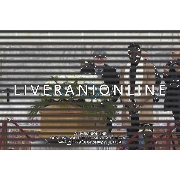 Roma 03 Dicembre 2025 Camera Ardente in onore di Nicola Pietrangeli, allestita al Foro Italico di Roma nello stadio a lui nominato. Nella Foto: Filippo Pietrangeli Foto Credit: Andrea Bracaglia- AGENZIA ALDO LIVERANI SAS