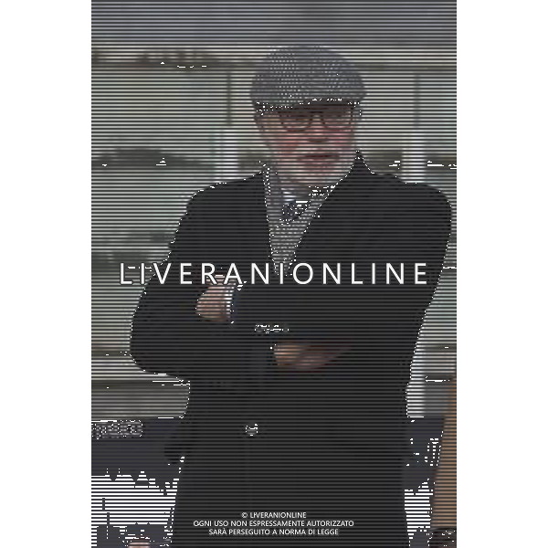 Roma 03 Dicembre 2025 Camera Ardente in onore di Nicola Pietrangeli, allestita al Foro Italico di Roma nello stadio a lui nominato. Nella Foto: Filippo Pietrangeli Foto Credit: Andrea Bracaglia- AGENZIA ALDO LIVERANI SAS