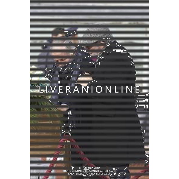 Roma 03 Dicembre 2025 Camera Ardente in onore di Nicola Pietrangeli, allestita al Foro Italico di Roma nello stadio a lui nominato. Nella Foto: Filippo Pietrangeli Foto Credit: Andrea Bracaglia- AGENZIA ALDO LIVERANI SAS