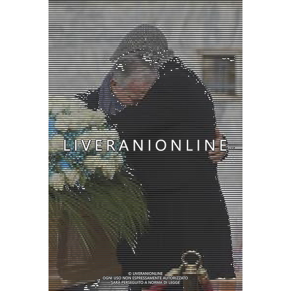 Roma 03 Dicembre 2025 Camera Ardente in onore di Nicola Pietrangeli, allestita al Foro Italico di Roma nello stadio a lui nominato. Nella Foto: Filippo Pietrangeli Foto Credit: Andrea Bracaglia- AGENZIA ALDO LIVERANI SAS