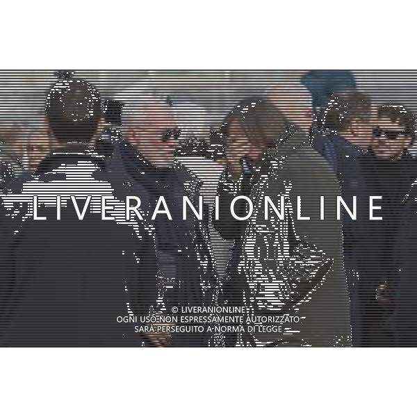 Roma 03 Dicembre 2025 Camera Ardente in onore di Nicola Pietrangeli, allestita al Foro Italico di Roma nello stadio a lui nominato. Nella Foto: Adriano Panatta, Marco Pietrangeli Foto Credit: Andrea Bracaglia- AGENZIA ALDO LIVERANI SAS