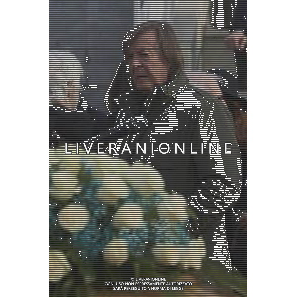 Roma 03 Dicembre 2025 Camera Ardente in onore di Nicola Pietrangeli, allestita al Foro Italico di Roma nello stadio a lui nominato. Nella Foto: Adriano Panatta Foto Credit: Andrea Bracaglia- AGENZIA ALDO LIVERANI SAS