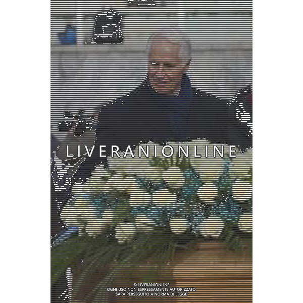 Roma 03 Dicembre 2025 Camera Ardente in onore di Nicola Pietrangeli, allestita al Foro Italico di Roma nello stadio a lui nominato. Nella Foto: Giovanni Malago’ Foto Credit: Andrea Bracaglia- AGENZIA ALDO LIVERANI SAS