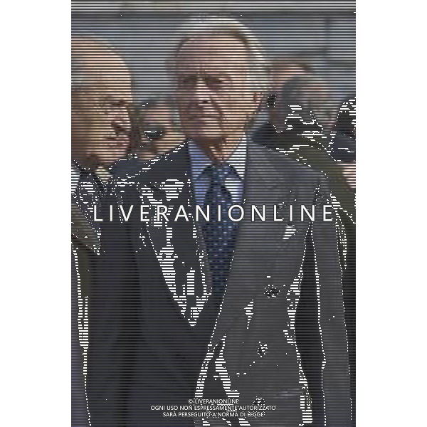 Roma 03 Dicembre 2025 Camera Ardente in onore di Nicola Pietrangeli, allestita al Foro Italico di Roma nello stadio a lui nominato. Nella Foto: Luca Cordero di Montezemolo Foto Credit: Andrea Bracaglia- AGENZIA ALDO LIVERANI SAS