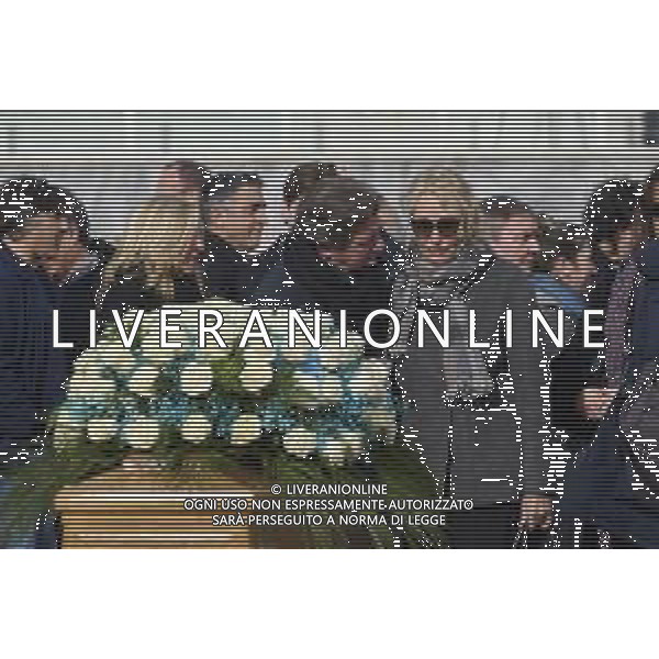 Roma 03 Dicembre 2025 Camera Ardente in onore di Nicola Pietrangeli, allestita al Foro Italico di Roma nello stadio a lui nominato. Nella Foto: Licia Colo’ Foto Credit: Andrea Bracaglia- AGENZIA ALDO LIVERANI SAS