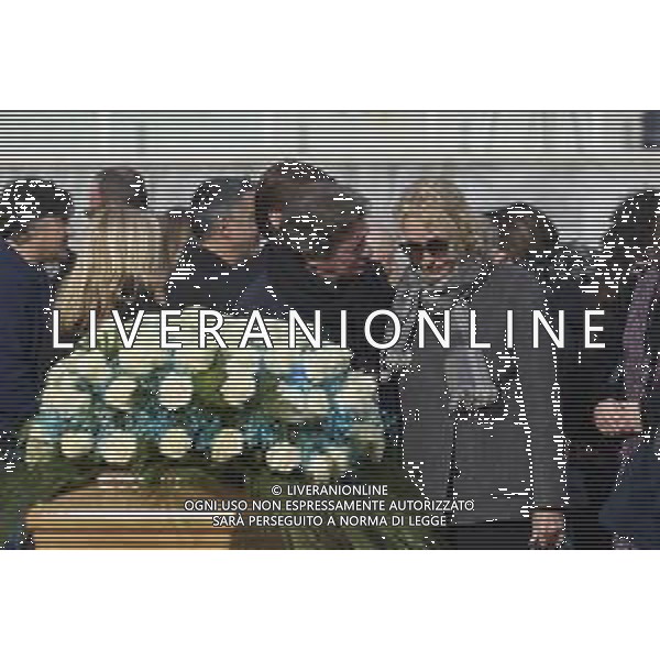 Roma 03 Dicembre 2025 Camera Ardente in onore di Nicola Pietrangeli, allestita al Foro Italico di Roma nello stadio a lui nominato. Nella Foto: Licia Colo’ Foto Credit: Andrea Bracaglia- AGENZIA ALDO LIVERANI SAS