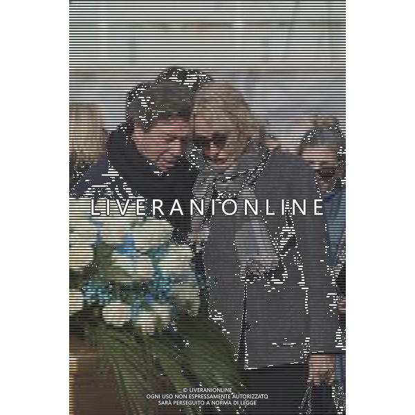 Roma 03 Dicembre 2025 Camera Ardente in onore di Nicola Pietrangeli, allestita al Foro Italico di Roma nello stadio a lui nominato. Nella Foto: Licia Colo’ Foto Credit: Andrea Bracaglia- AGENZIA ALDO LIVERANI SAS