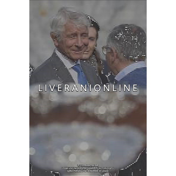 Roma 03 Dicembre 2025 Camera Ardente in onore di Nicola Pietrangeli, allestita al Foro Italico di Roma nello stadio a lui nominato. Nella Foto: Andrea Abodi Foto Credit: Andrea Bracaglia- AGENZIA ALDO LIVERANI SAS