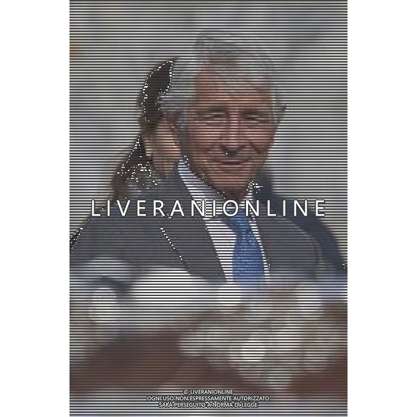 Roma 03 Dicembre 2025 Camera Ardente in onore di Nicola Pietrangeli, allestita al Foro Italico di Roma nello stadio a lui nominato. Nella Foto: Andrea Abodi Foto Credit: Andrea Bracaglia- AGENZIA ALDO LIVERANI SAS