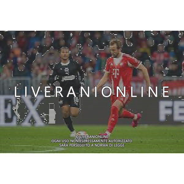 Harry Kane #9 (FC Bayern Muenchen), FC Bayern Muenchen vs. FC St. Pauli, Fussball, 1. Bundesliga, 12. Spieltag, 29.11.2025 DFB regulations prohibit any use of photographs as image sequences and/or quasi-video / action press AG KARMAPRESS-AG ALDO LIVERANI SAS