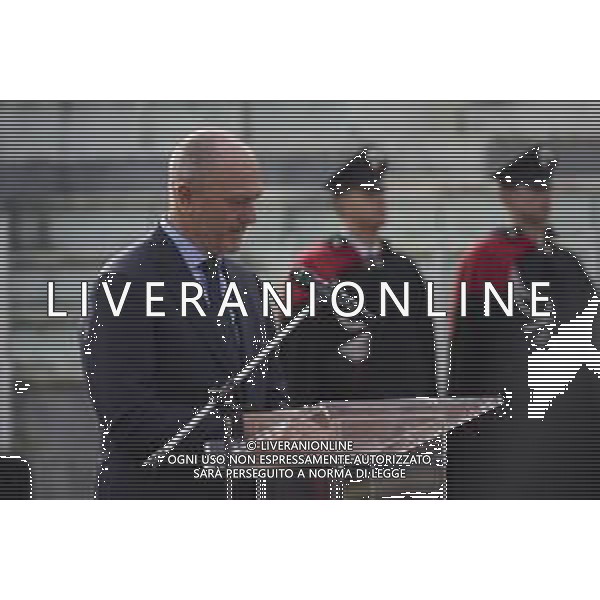 Roma 03 Dicembre 2025 Camera Ardente in onore di Nicola Pietrangeli, allestita al Foro Italico di Roma nello stadio a lui nominato. Nella Foto: Angelo Binaghi Foto Credit: Andrea Bracaglia- AGENZIA ALDO LIVERANI SAS