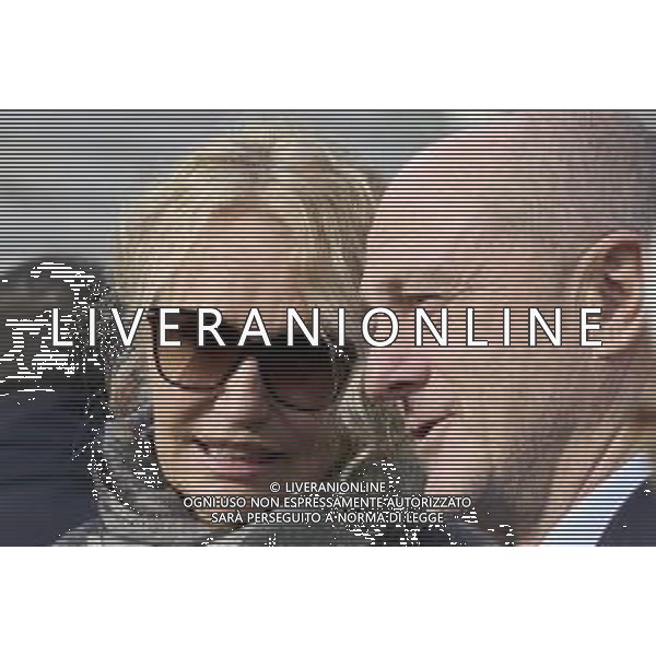 Roma 03 Dicembre 2025 Camera Ardente in onore di Nicola Pietrangeli, allestita al Foro Italico di Roma nello stadio a lui nominato. Nella Foto: Licia Colo’, Angelo Binaghi Foto Credit: Andrea Bracaglia- AGENZIA ALDO LIVERANI SAS