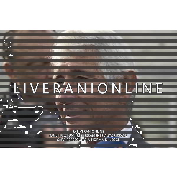 Roma 03 Dicembre 2025 Camera Ardente in onore di Nicola Pietrangeli, allestita al Foro Italico di Roma nello stadio a lui nominato. Nella Foto: Andrea Abodi Foto Credit: Andrea Bracaglia- AGENZIA ALDO LIVERANI SAS