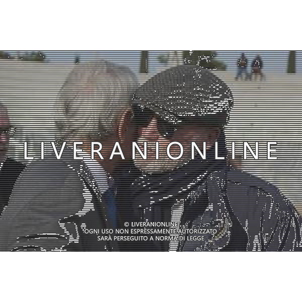 Roma 03 Dicembre 2025 Camera Ardente in onore di Nicola Pietrangeli, allestita al Foro Italico di Roma nello stadio a lui nominato. Nella Foto: Andrea Abodi, Marco Pietrangeli Foto Credit: Andrea Bracaglia- AGENZIA ALDO LIVERANI SAS