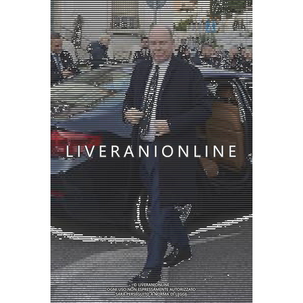 Roma 03 Dicembre 2025 Funerali di Nicola Pietrangeli a Roma nella Chiesa Parrocchiale Gran Madre di Dio. Nella Foto: Principe Alberto di Monaco Foto Credit: Andrea Bracaglia- AGENZIA ALDO LIVERANI SAS