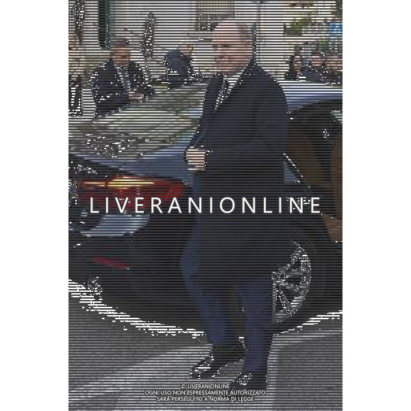 Roma 03 Dicembre 2025 Funerali di Nicola Pietrangeli a Roma nella Chiesa Parrocchiale Gran Madre di Dio. Nella Foto: Principe Alberto di Monaco Foto Credit: Andrea Bracaglia- AGENZIA ALDO LIVERANI SAS