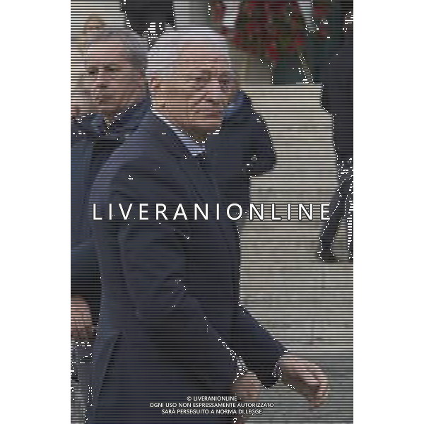 Roma 03 Dicembre 2025 Funerali di Nicola Pietrangeli a Roma nella Chiesa Parrocchiale Gran Madre di Dio. Nella Foto: Luciano Buonfiglio Foto Credit: Andrea Bracaglia- AGENZIA ALDO LIVERANI SAS